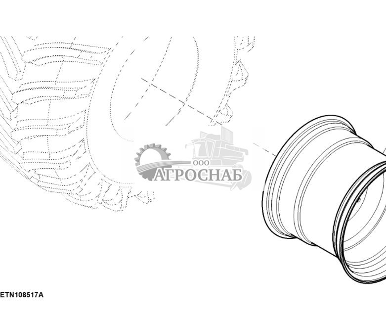 Ведущие колеса, DW27B x 32 - ST847215 286.jpg